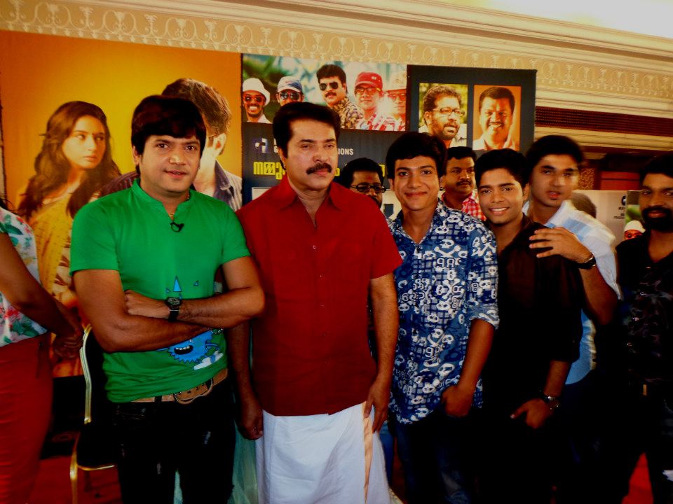 FIROZ KHAN WITH MAMMOOKKA NEW MALAYALAM FILM FACE2FACE 15